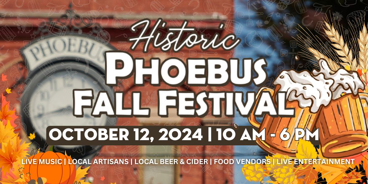 Historic Phoebus Fall Festival on October 12, 2024