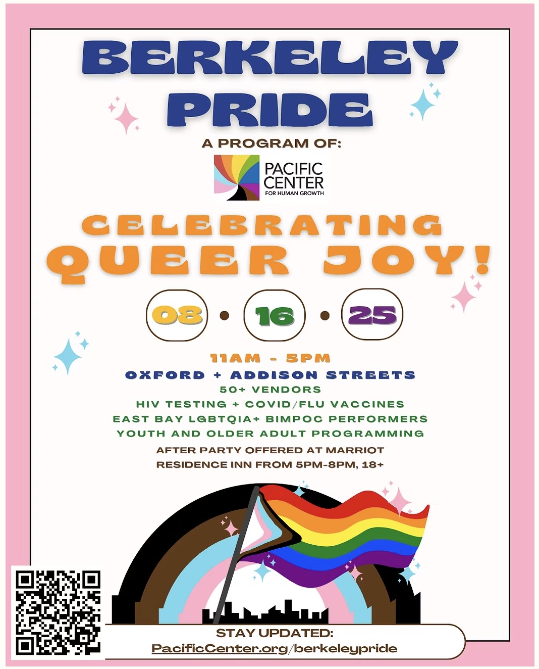Berkeley Pride 2025 poster