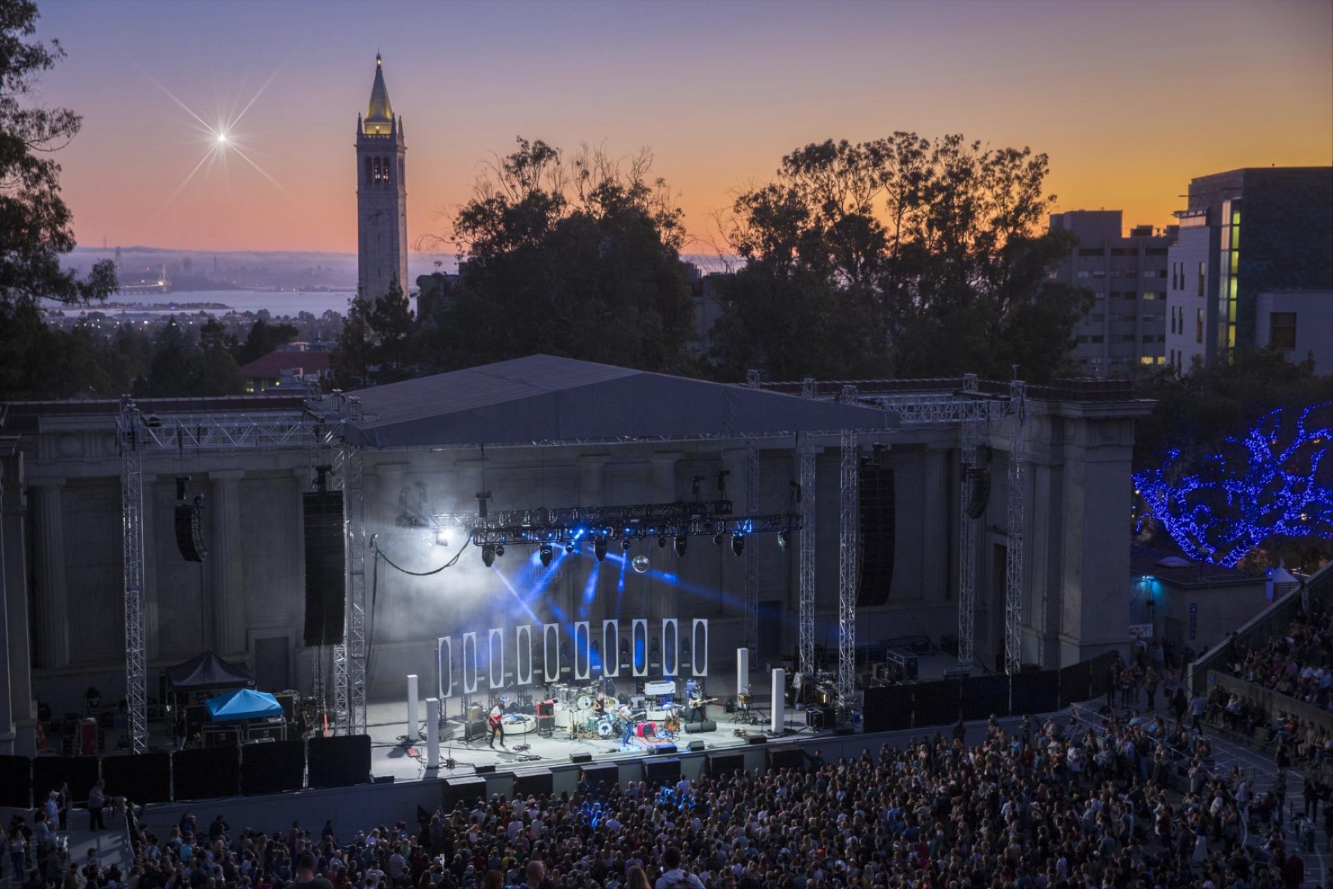 The Greek Theatre sunset