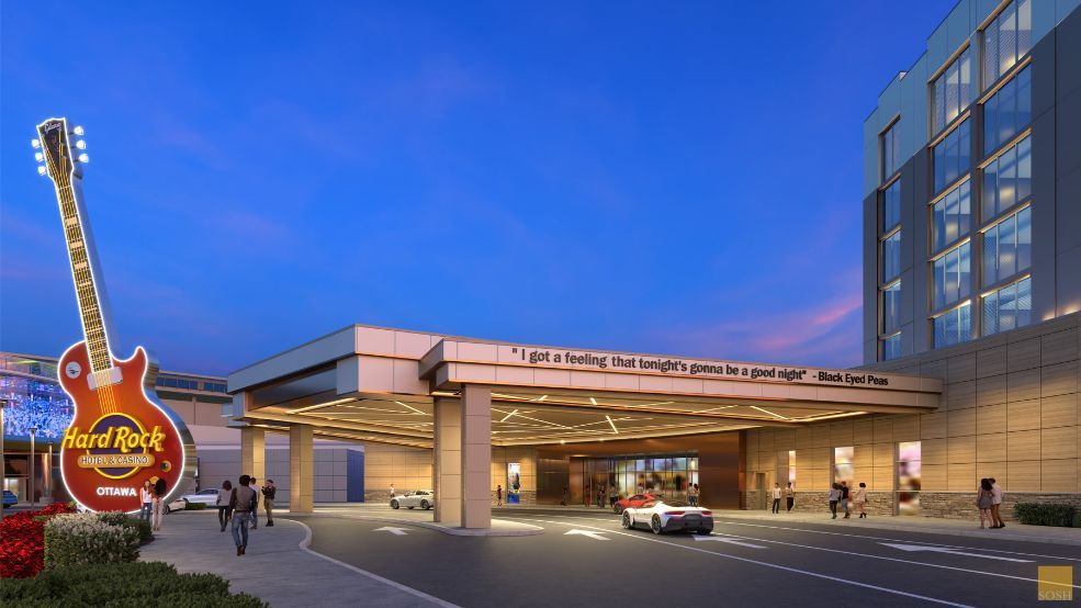 3 Ottawa GeeGees players pose on ice